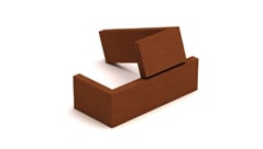 L Corner Clinker Cladding Brick