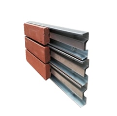 Mechanically Ventilated Clinker Brick Facade System