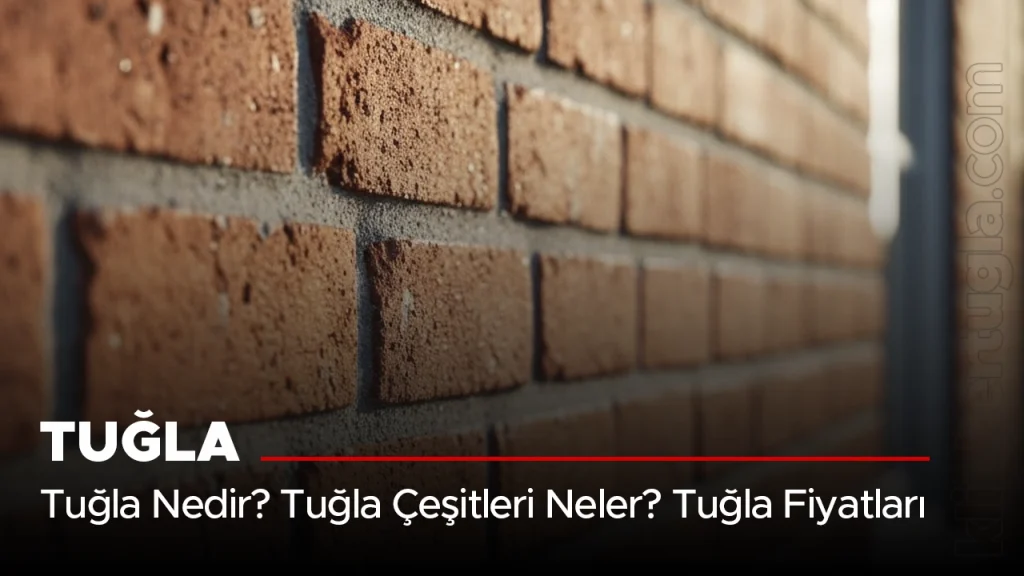 Tuğla Nedir? 2025 Tuğla Fiyatları, Çeşitleri ve Ölçüleri Rehberi